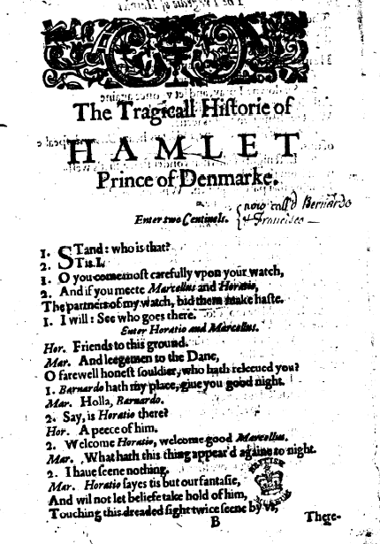 hamlet was written by william shakespeare
