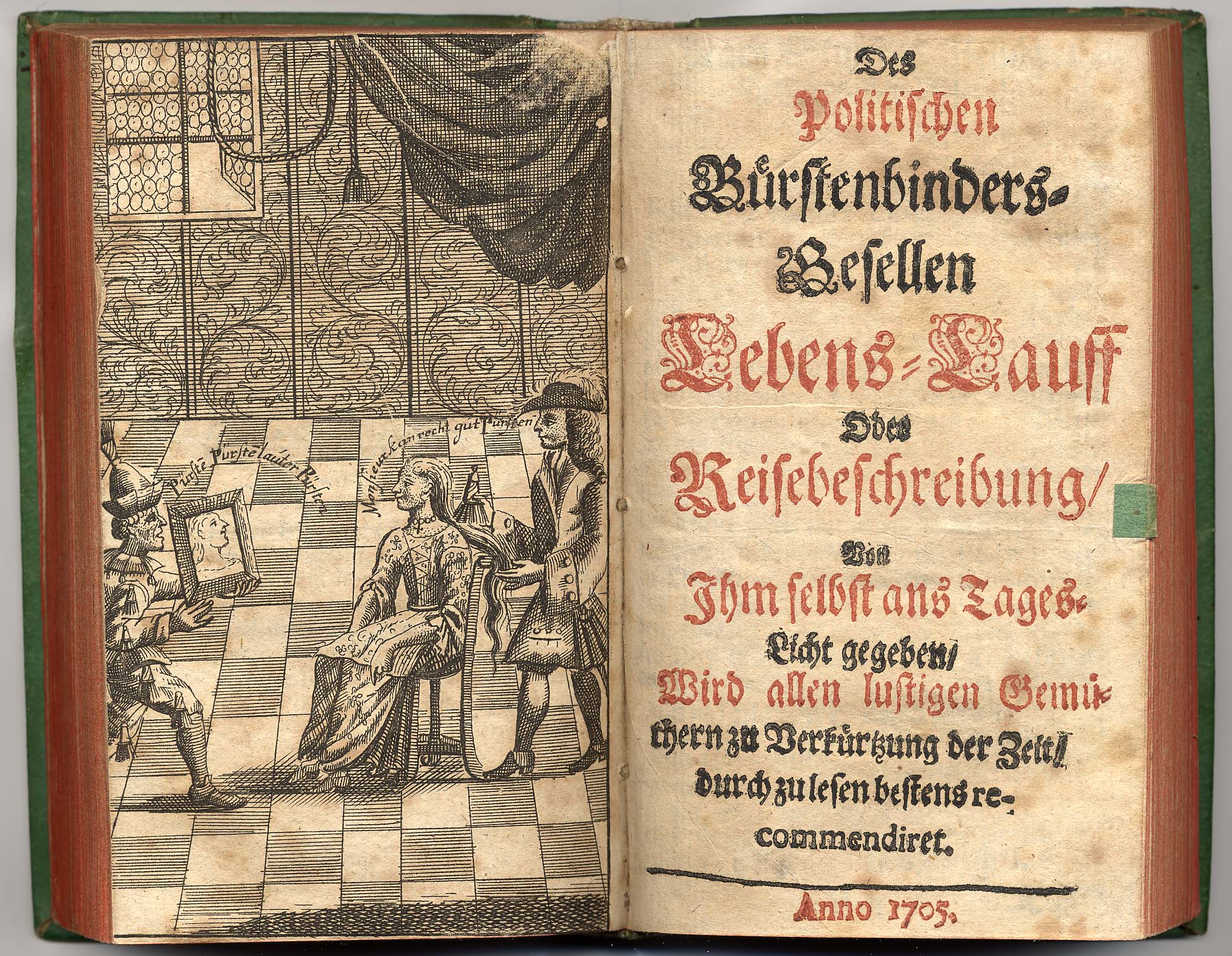 Stephen Andräs ohne Zu-Nahmen [pseud.], Des politischen Bürstenbinders-Gesellen Lebens-Lauff [...] von ihm selbst ans Tages-Licht gegeben (1705).